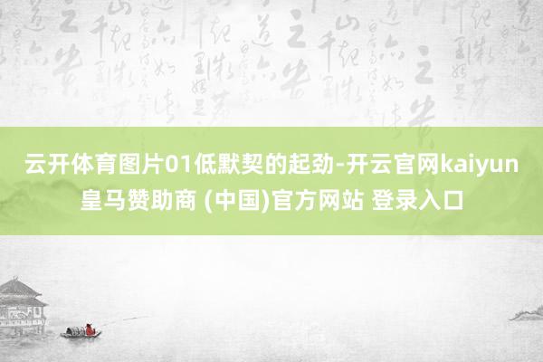 云开体育图片01低默契的起劲-开云官网kaiyun皇马赞助商 (中国)官方网站 登录入口